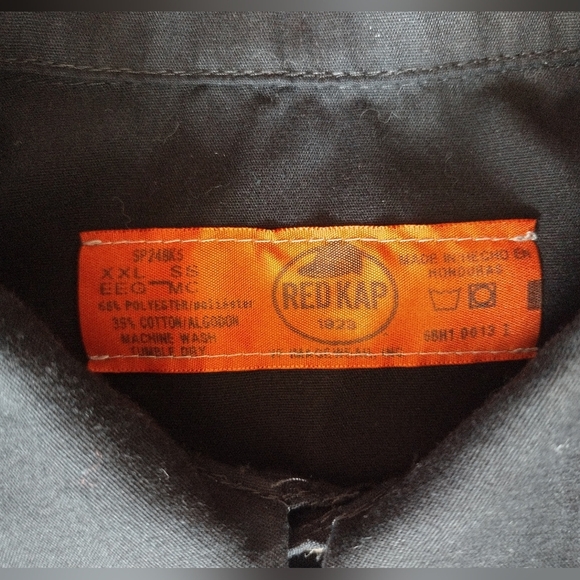 Red Kap Button Down Industrial Utility Shirt XXL - Picture 5 of 14